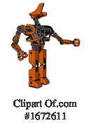 Robot Clipart #1672611 by Leo Blanchette