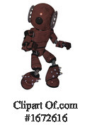 Robot Clipart #1672616 by Leo Blanchette