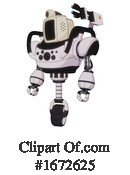 Robot Clipart #1672625 by Leo Blanchette