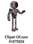 Robot Clipart #1672636 by Leo Blanchette