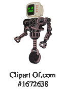 Robot Clipart #1672638 by Leo Blanchette