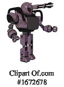 Robot Clipart #1672678 by Leo Blanchette