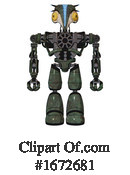 Robot Clipart #1672681 by Leo Blanchette