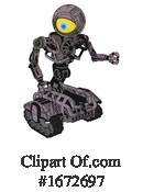 Robot Clipart #1672697 by Leo Blanchette