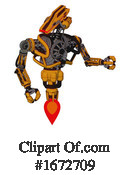 Robot Clipart #1672709 by Leo Blanchette