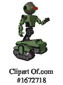 Robot Clipart #1672718 by Leo Blanchette