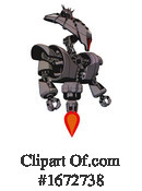 Robot Clipart #1672738 by Leo Blanchette