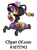 Robot Clipart #1672743 by Leo Blanchette