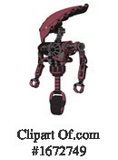 Robot Clipart #1672749 by Leo Blanchette