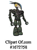 Robot Clipart #1672758 by Leo Blanchette