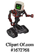 Robot Clipart #1672768 by Leo Blanchette