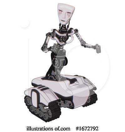Royalty-Free (RF) Robot Clipart Illustration by Leo Blanchette - Stock Sample #1672792