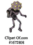 Robot Clipart #1672808 by Leo Blanchette