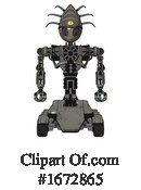 Robot Clipart #1672865 by Leo Blanchette