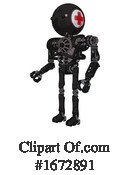 Robot Clipart #1672891 by Leo Blanchette
