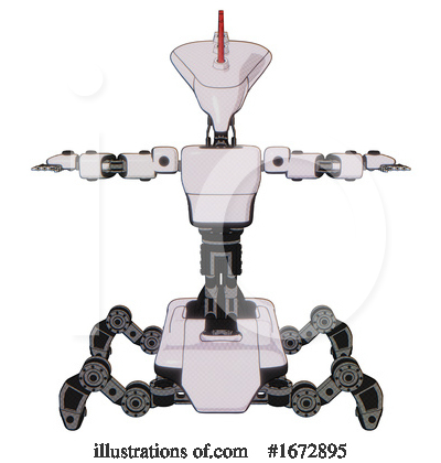 Royalty-Free (RF) Robot Clipart Illustration by Leo Blanchette - Stock Sample #1672895