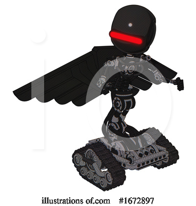Royalty-Free (RF) Robot Clipart Illustration by Leo Blanchette - Stock Sample #1672897