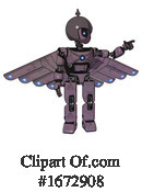 Robot Clipart #1672908 by Leo Blanchette
