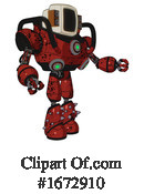 Robot Clipart #1672910 by Leo Blanchette
