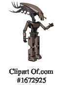 Robot Clipart #1672925 by Leo Blanchette