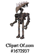 Robot Clipart #1672937 by Leo Blanchette