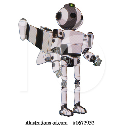 Royalty-Free (RF) Robot Clipart Illustration by Leo Blanchette - Stock Sample #1672952
