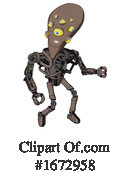 Robot Clipart #1672958 by Leo Blanchette