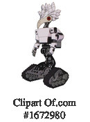 Robot Clipart #1672980 by Leo Blanchette