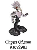 Robot Clipart #1672981 by Leo Blanchette