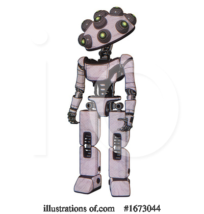 Royalty-Free (RF) Robot Clipart Illustration by Leo Blanchette - Stock Sample #1673044