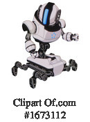 Robot Clipart #1673112 by Leo Blanchette