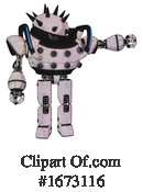 Robot Clipart #1673116 by Leo Blanchette