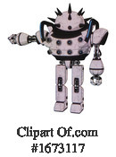 Robot Clipart #1673117 by Leo Blanchette