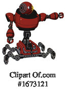 Robot Clipart #1673121 by Leo Blanchette
