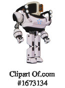 Robot Clipart #1673134 by Leo Blanchette