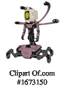 Robot Clipart #1673150 by Leo Blanchette