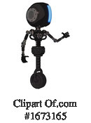 Robot Clipart #1673165 by Leo Blanchette