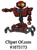 Robot Clipart #1673173 by Leo Blanchette
