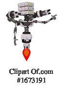 Robot Clipart #1673191 by Leo Blanchette