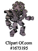 Robot Clipart #1673195 by Leo Blanchette