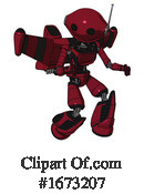 Robot Clipart #1673207 by Leo Blanchette
