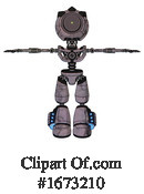 Robot Clipart #1673210 by Leo Blanchette