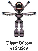 Robot Clipart #1673269 by Leo Blanchette