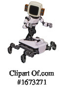 Robot Clipart #1673271 by Leo Blanchette