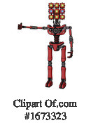 Robot Clipart #1673323 by Leo Blanchette