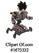 Robot Clipart #1673332 by Leo Blanchette