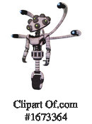 Robot Clipart #1673364 by Leo Blanchette