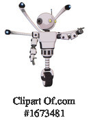 Robot Clipart #1673481 by Leo Blanchette