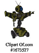Robot Clipart #1673527 by Leo Blanchette
