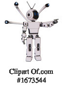 Robot Clipart #1673544 by Leo Blanchette